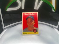 1958 Bud Daley Vintage Baseball Topps