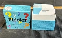 Riddles Card Game