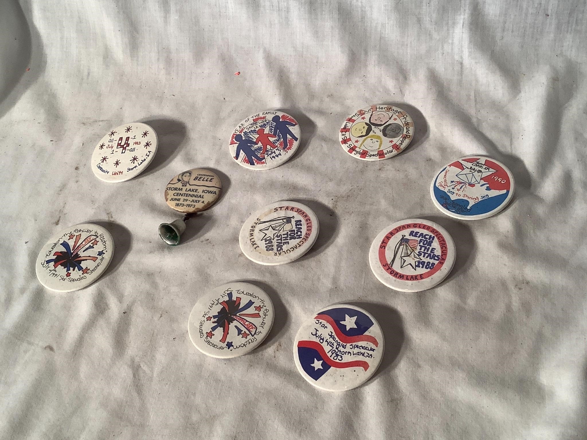 Storm Lake Spectacular Pins from 80’s & 90’s