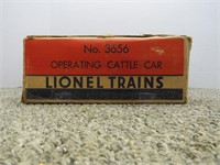 Lionel 3656 Operating Cattle Car & Stockyard W