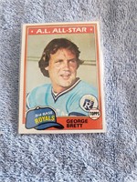 George Brett Topps 1981 Card #700