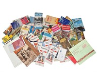 Vintage Road Maps & Travel Brochures