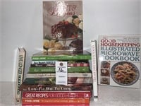 COLLECTION OF COOKBOOKS FOOD+WINE, READERS DIGEST