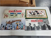 Monopoly game lot Beatles and more