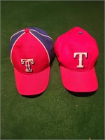 Texas Rangers Hats Lot