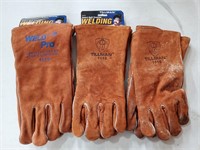 1010 Tillman welding gloves 3 pair