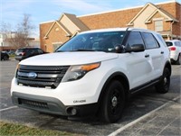2014 FORD EXPLORER, 4-DOOR SUV, POLICE INTERCEPTOR