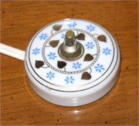 vintage porcelain remote switch