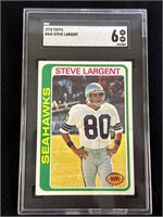 1978 Topps Steve Largent  SGC 6