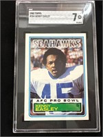 1983 Topps Kenny Easely Rookie  SGC 7
