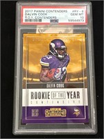 2017 Contenders Dalvin Cook Rookie  PSA 10