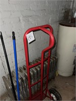 Dolly hand truck brooms