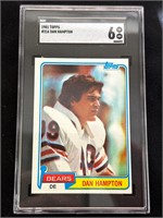 1981 Topps Dan Hampton Rookie  SGC 6