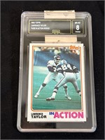 1982 Topps Lawrence Taylor In Action Rookie  GMA 8