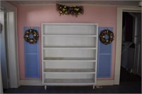 Bookcase and Wall Decorations