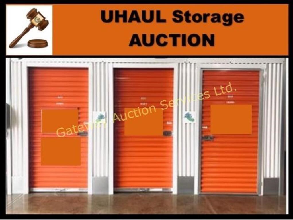 UHAUL Storage Unit Auction Monday Feb 12, 2024