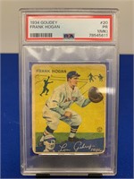 1934 Goudey Frank Hogan PSA 1