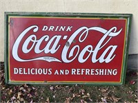 1930s Porcelain Coca Cola Sign