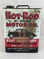 Hot-Rod Two Gallon Motor Oil Can