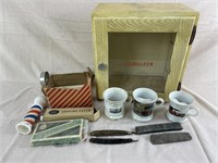 Assorted Shaving Items and Accessories