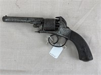 French Double Action Percussion Pistol