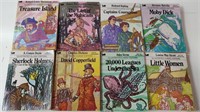 8 Vintage Illustrated Classic Editions