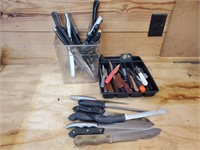 Miscellaneous kitchen knives
