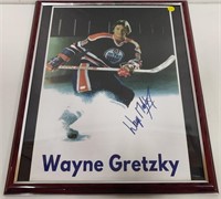 Wayne Gretzky Framed Photo w/ Signature
