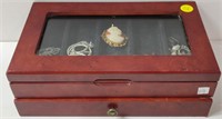 Jewelry & Box Incl Some Vintage