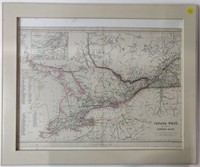 JW Lowry Vintage Map - Berlin Ontario
