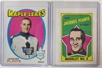 1971-72 Jacque Plante & Topps Booklet