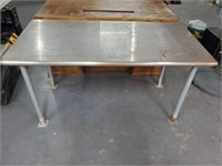5ft stainless steel table