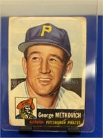 1953 Topps George Metkovich #58