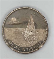 Sterling Silver Ace Hardware Gulf Sailing Coin
