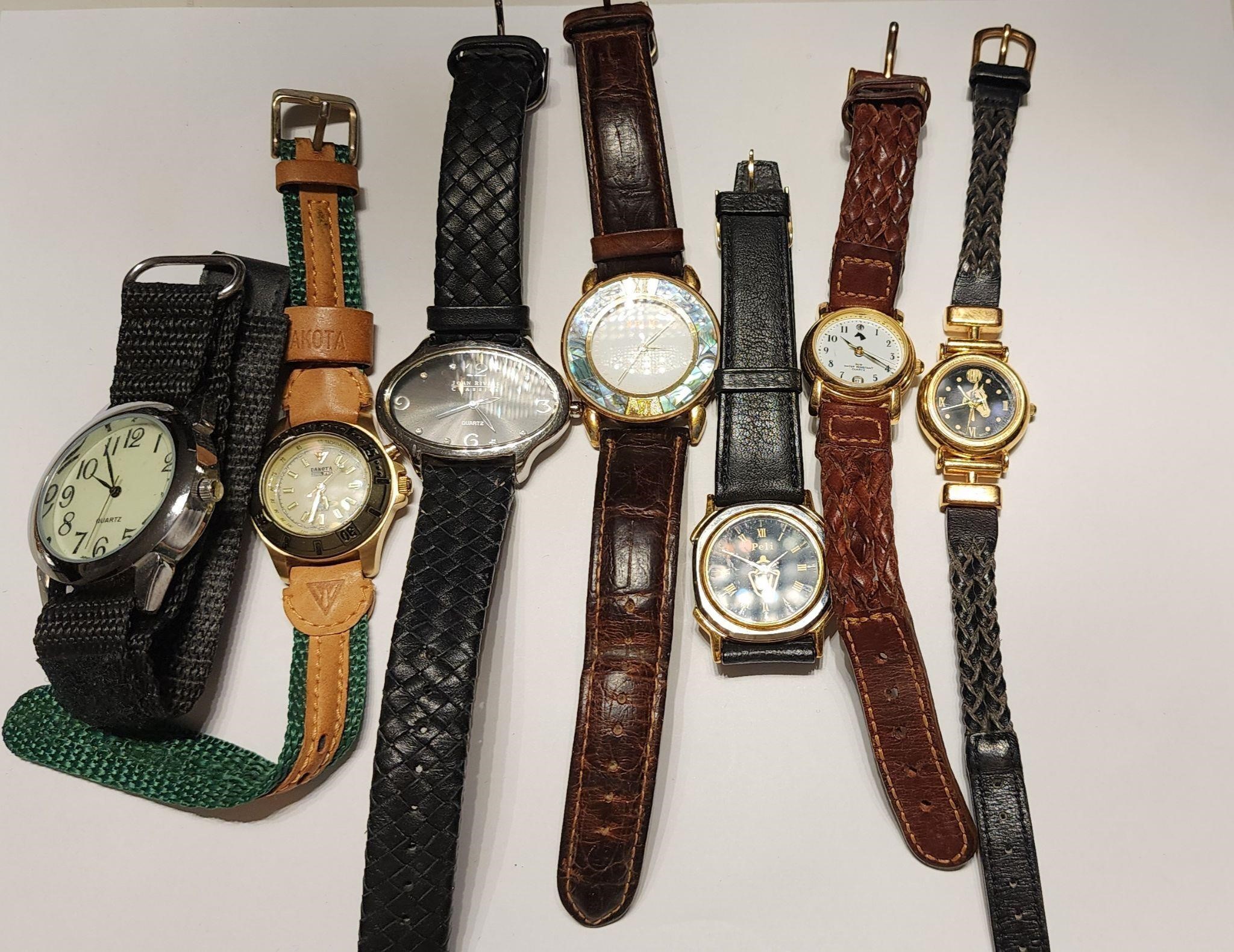 Lot of 6 Watches