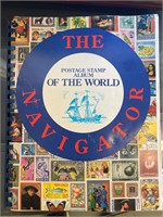The Navigator Book postage stamps of the world