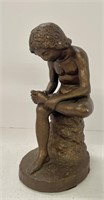 1969 Austin Production "Boy With Thorn" Statue