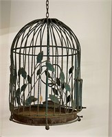 Antique Metal Bird Cage