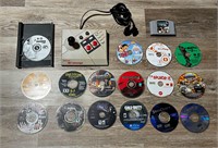 Lot of Various Video Games and NES Controller