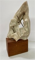 Marble Sculpture dated 1979 on bottom