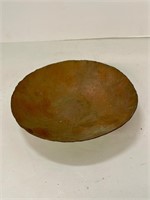 Vintage Hammered Copper Bowl -Small