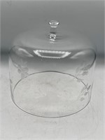 Princess House Glass Cheese Dish Cover