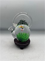 Teapot shaped paperweight