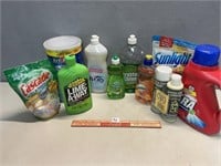 LOT OF KITCHEN CLEANERS