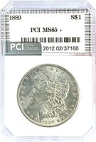 1889 Morgan Silver Dollar MS-65 +
