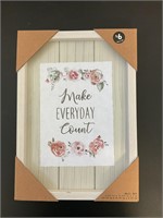Make Everyday Great Wall Decor