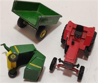 Red Tractor, John Deere Baler & Wagon