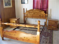 Queen Wooden Bedroom Set