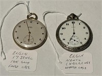 2 Elgin Pocket Watches