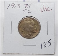 1913 T.2 Nickel Unc.
